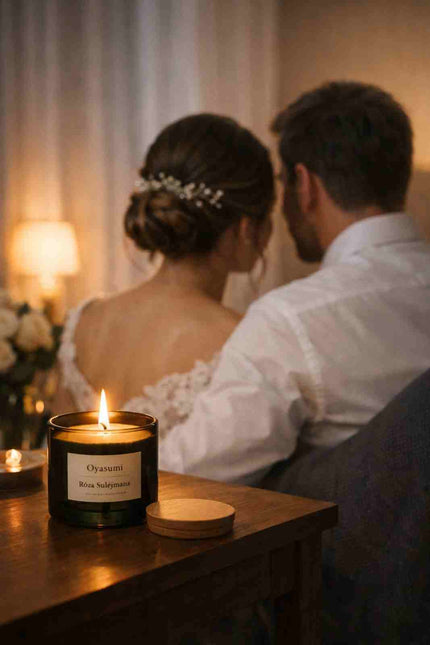 Rytuał palenia świecy przed ślubem. Jak chwila zapachu pomaga wyciszyć napięcie ?