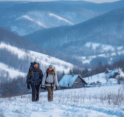 Śnieżne Bieszczady - zimowa świeca oliwkowa Oyasumi pełna ciszy gór