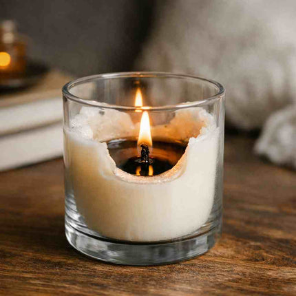 Dlaczego świeca tuneluje? 5 błędów, które niszczą świece zapachowe