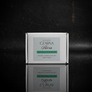 Olive wax for tealights, fireplace - Black Leather 