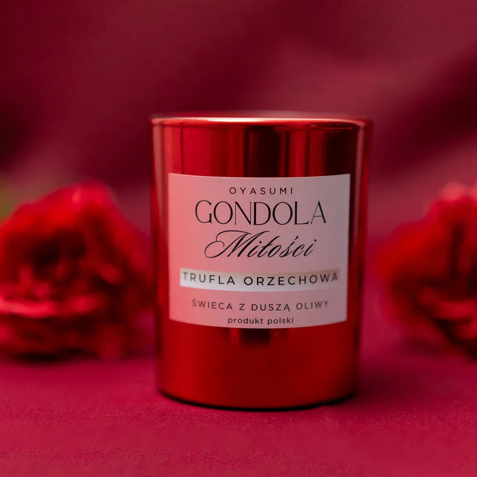 Naturalna świeca zapachowa romantyczna – zapach Wenecji o zachodzie słońca | Oyasumi