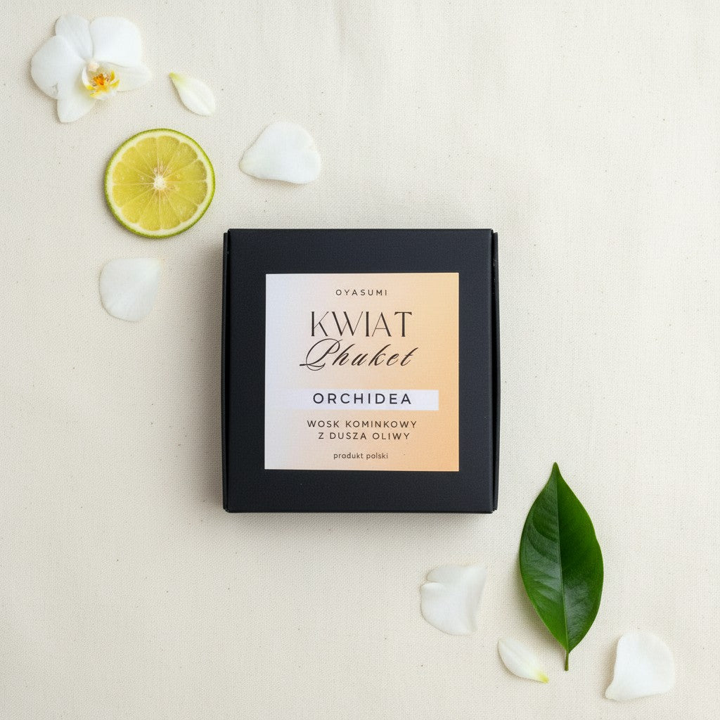 Wosk z oliwek do podgrzewaczy, kominkowy Kwiat Phuket