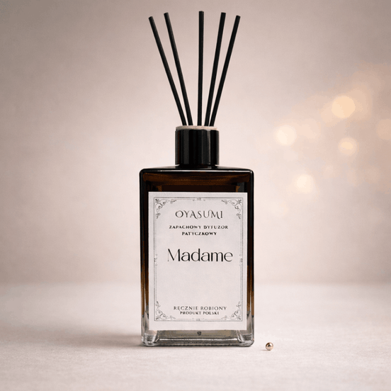 Dyfuzor zapachowy z patyczkami Madame 100 ml – paryski elegancki zapach | Oyasumi