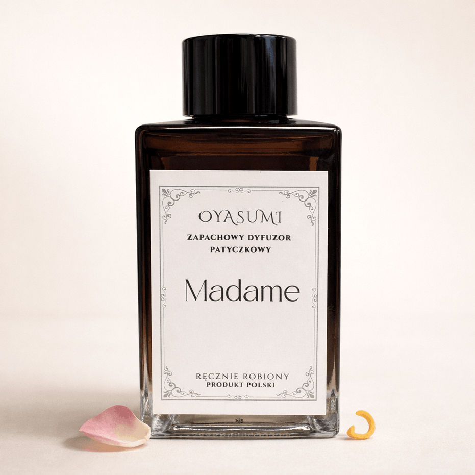 Naturalny dyfuzor do wnętrz – Madame luksusowy zapach perfumeryjny | Oyasumi