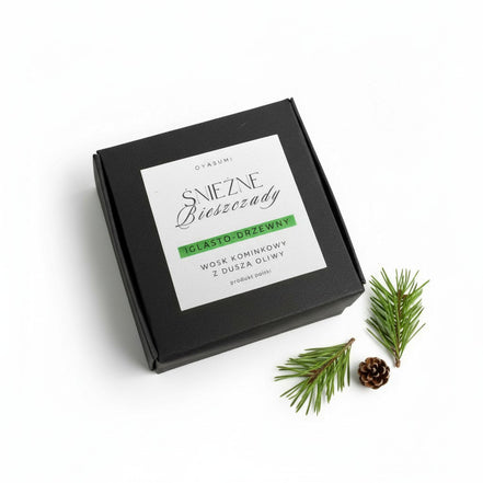 Wosk z oliwek do podgrzewaczy, kominkowy Śnieżne Bieszczady