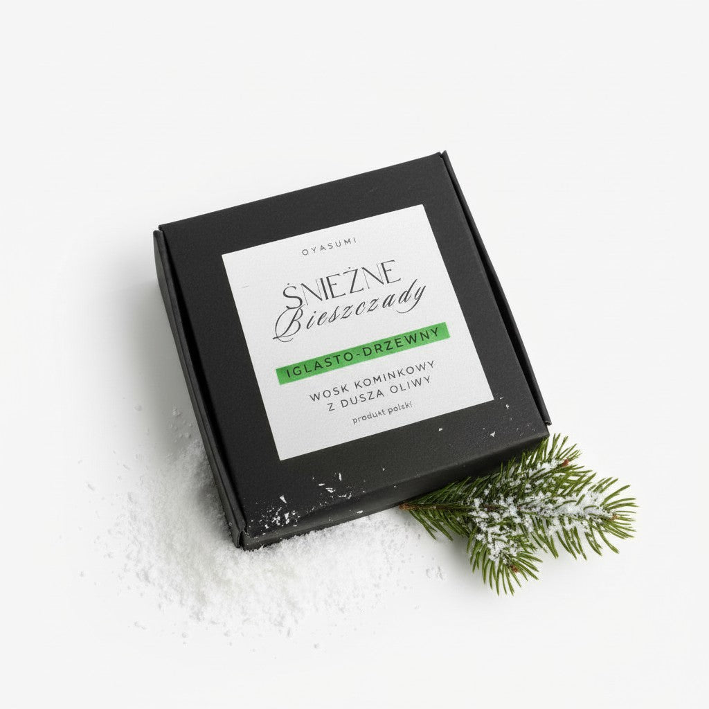 Wosk z oliwek do podgrzewaczy, kominkowy Śnieżne Bieszczady