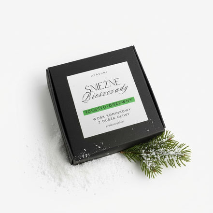 Wosk z oliwek do podgrzewaczy, kominkowy Śnieżne Bieszczady