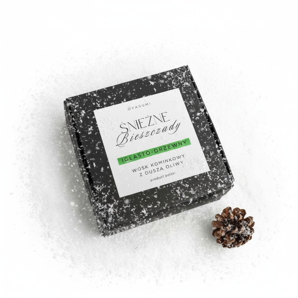 Wosk z oliwek do podgrzewaczy, kominkowy Śnieżne Bieszczady