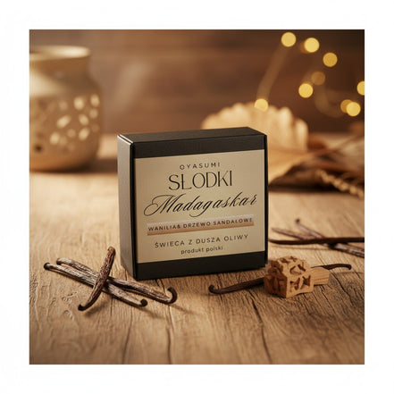 Olive wax for tealights, fireplace - Sweet Madagascar 