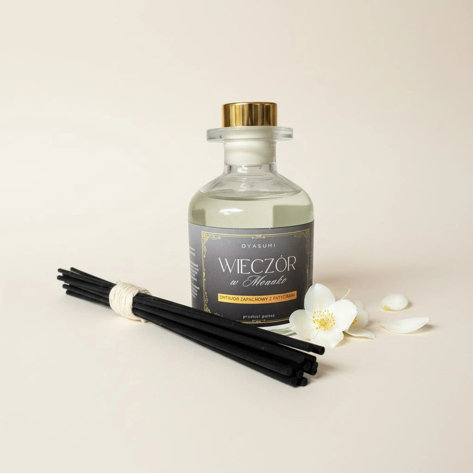 Dyfuzor zapachowy Wieczór w Monako 100 ml – elegancki zapach Lazurowego Wybrzeża | Oyasumi