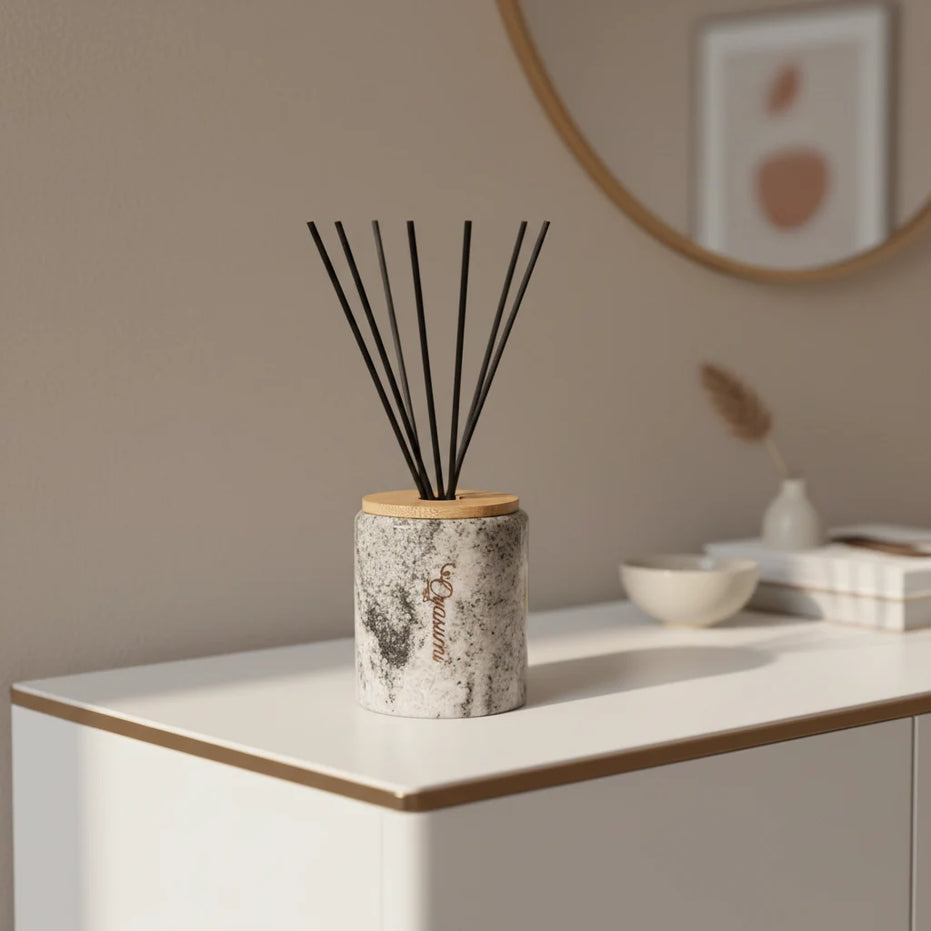 Dyfuzor zapachowy w ceramicznym granicie Oyasumi - minimalistyczny design