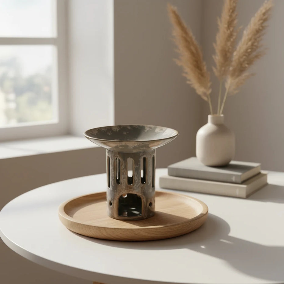 Ceramiczny kominek zapachowy Lumen